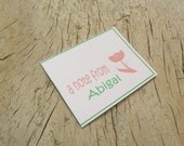 Personalized Stationary- Stationary Gift  for Kids or Adults - Personalized Note Cards - Set of 10 With Envelopes