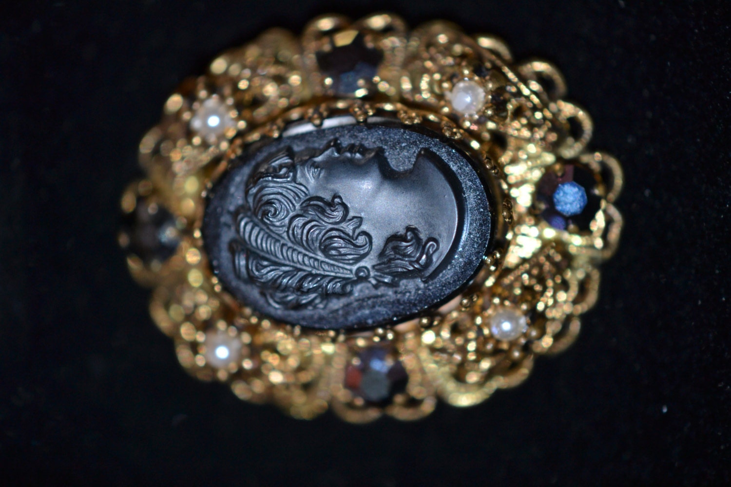Cameo Brooch