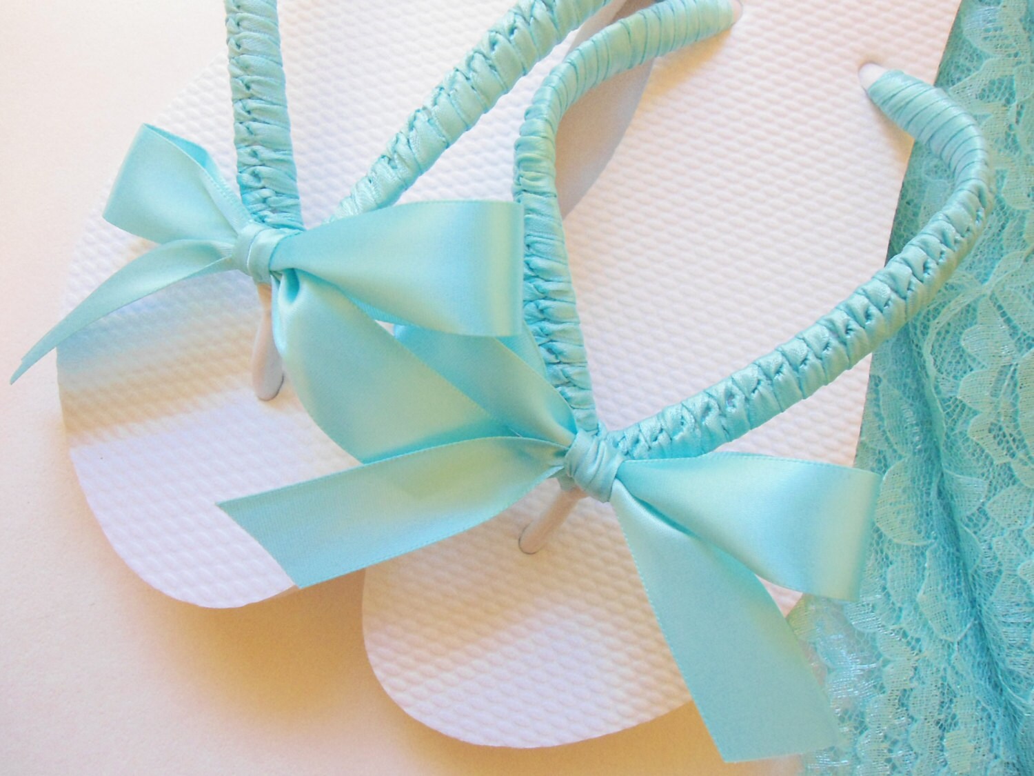Embellished Flip Flops For Wedding