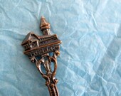 Lucerne Chapel Bridge Souvenir Spoon Luzern Collectible Spoon