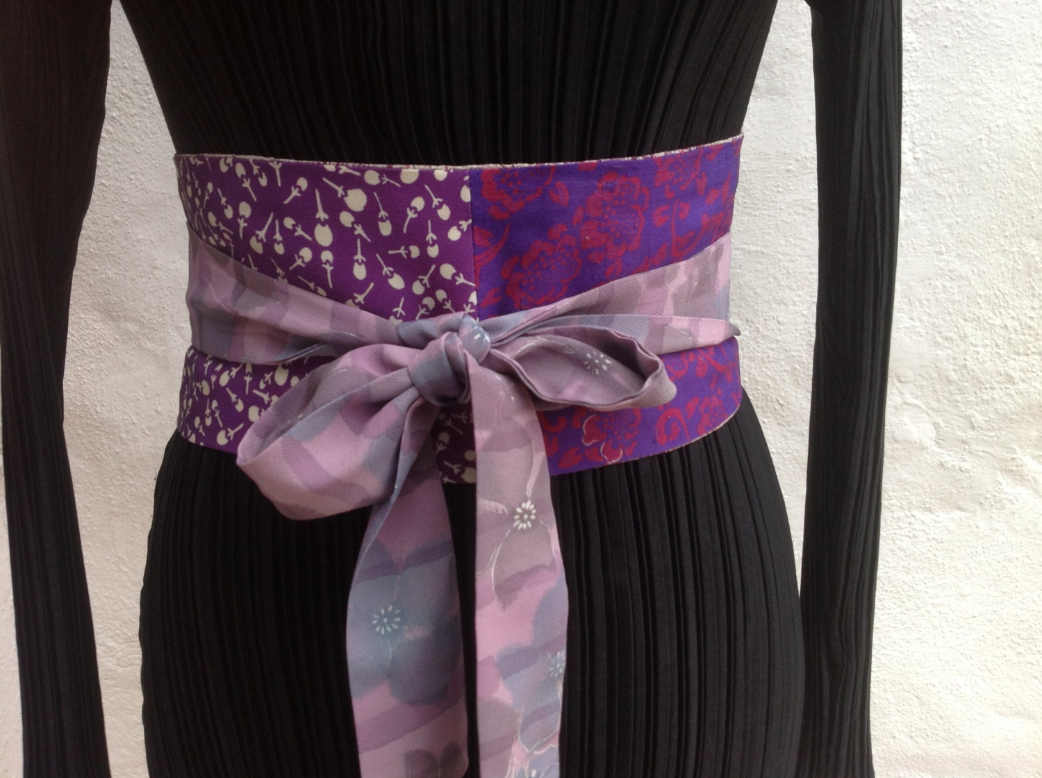 Obi style sash/belt  in Kimono silk, perfect present