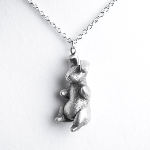 Le Real Velveteen Rabbit Totem Necklace