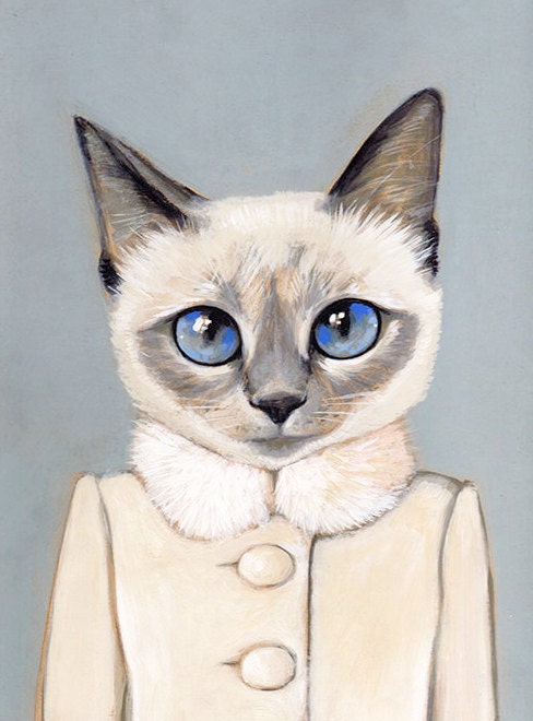 Violet - 11x14-Matte Print- From Painting by Heather Mattoon