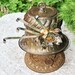 Birdhouse, Metal Birdhouse, Reclaimed Objects Birdhouse, "Gatsby"