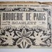 Vintage french embroidery magazine - vintage embroidery patterns