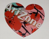 Big Heart Magnet - Arizona Peach Green Tea Can