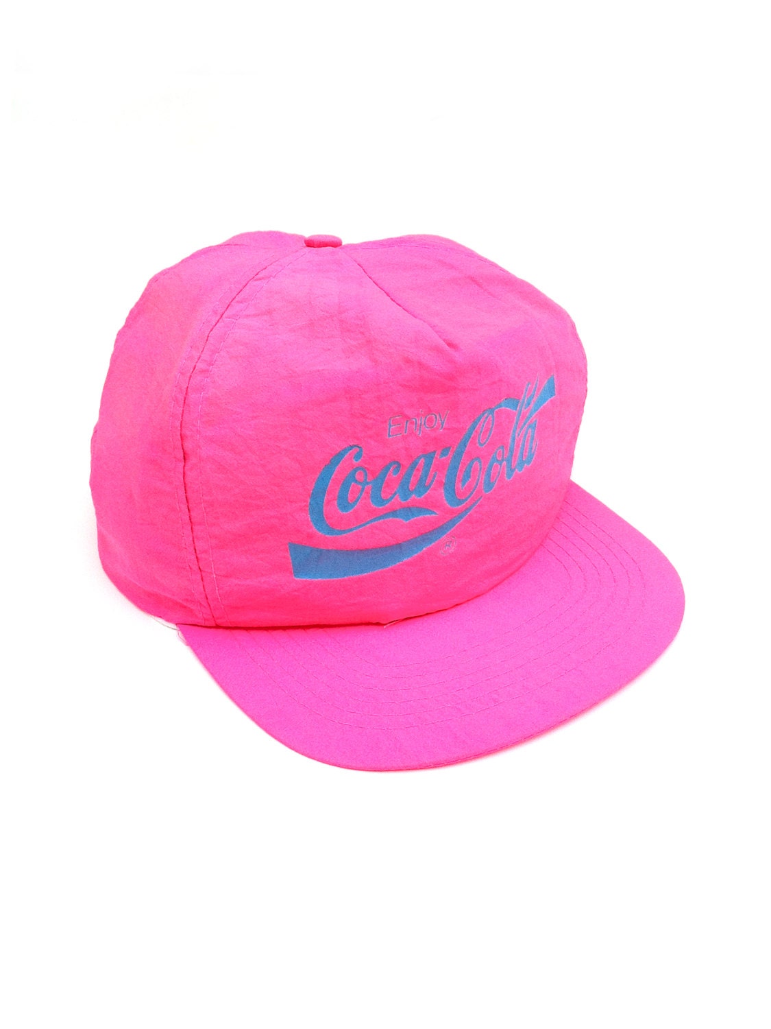 Wicked 90s Neon Coca Cola Snapback - Adjustable