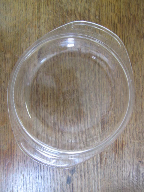 Pyrex Lid......clear glass marked 683 - c35