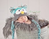 Crochet Owl Hat