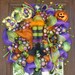 Deco Mesh HALLOOWEEN WITCH'S BOOTS