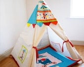 Circus play teepee children's bedroom beach garden