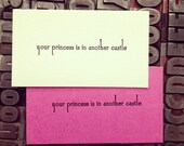 princess mini cards
