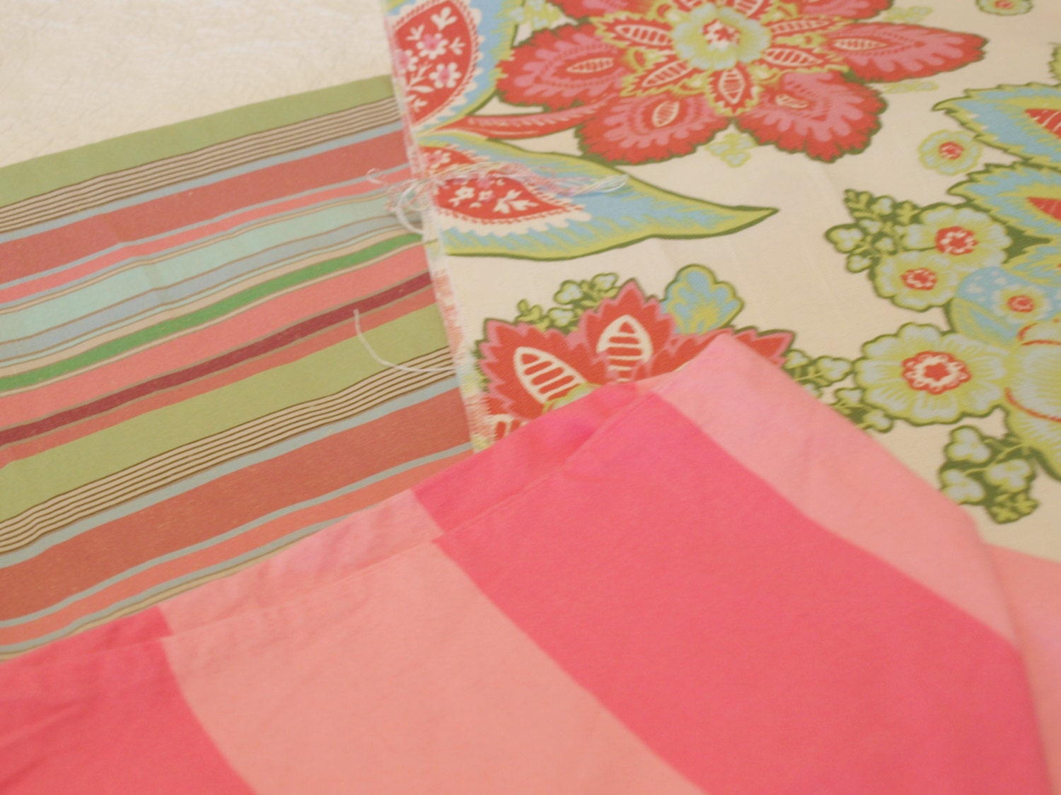 Lot of Designer ANNIE SELKE Fabric Remnants...Mother's Day SALE