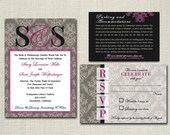 Decorative Damask // DIY Printable Wedding Package