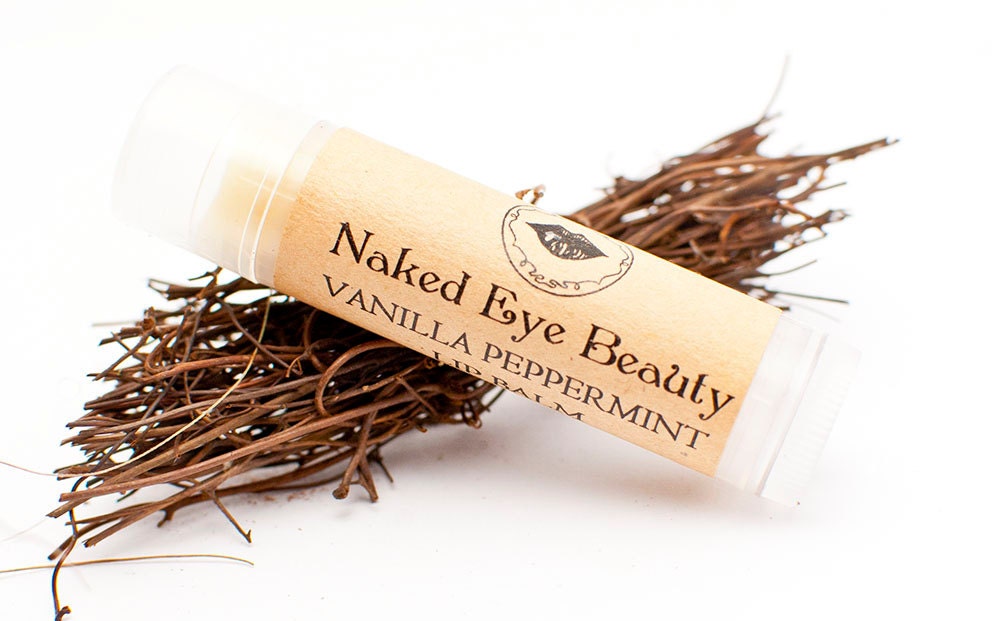 Vanilla Peppermint Lip Balm - Vegan & Natural