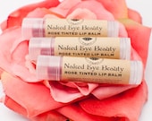 Rose Tinted Lip Balm Vegan Organic