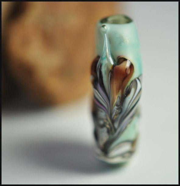 Artisan made glass bead..'Fantasia'  lampwork bead sra