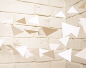 The Geo Garland, Cream Wedding Garland, Cream, Wedding Decor, Wedding Garland