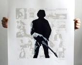 Bruce Springsteen 'The Boss' Hand Pulled Limited Edition Screen Print