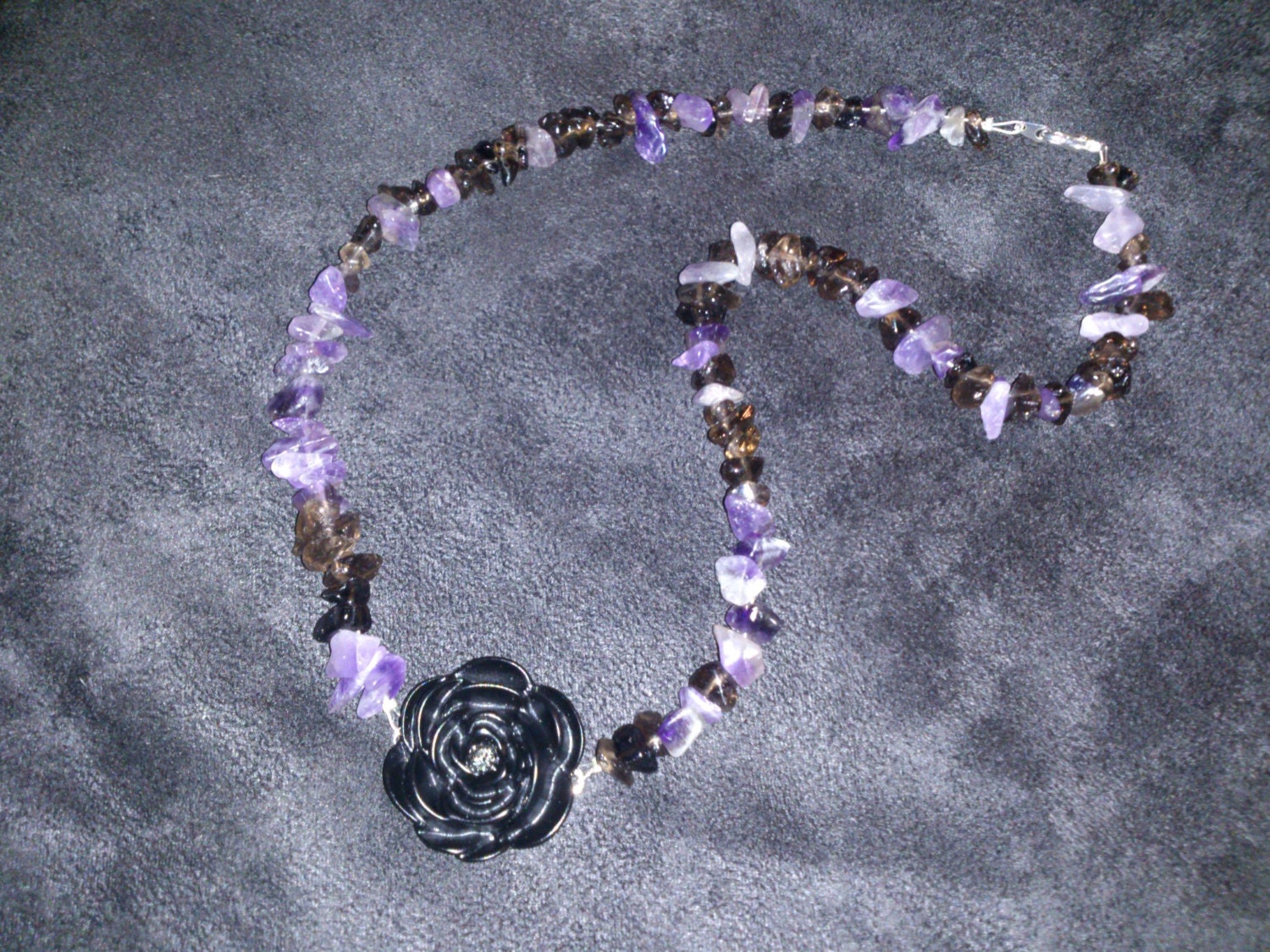 Black Rose Necklace