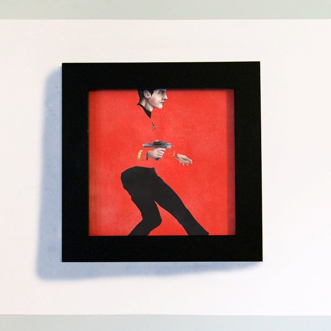 Single Star Trek colors small Print 5 x 5