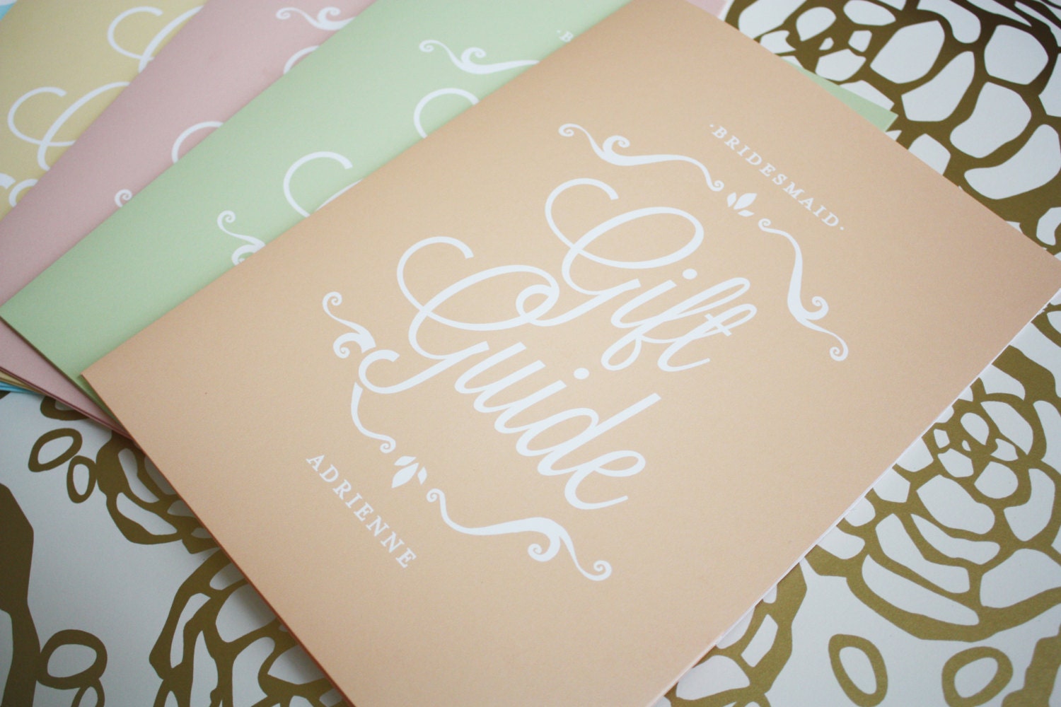 Bridal Party Folders