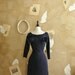 Vintage 1950s In The Same Bow-t Dress