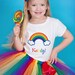 Over the Rainbow Birthday Tutu Outfit