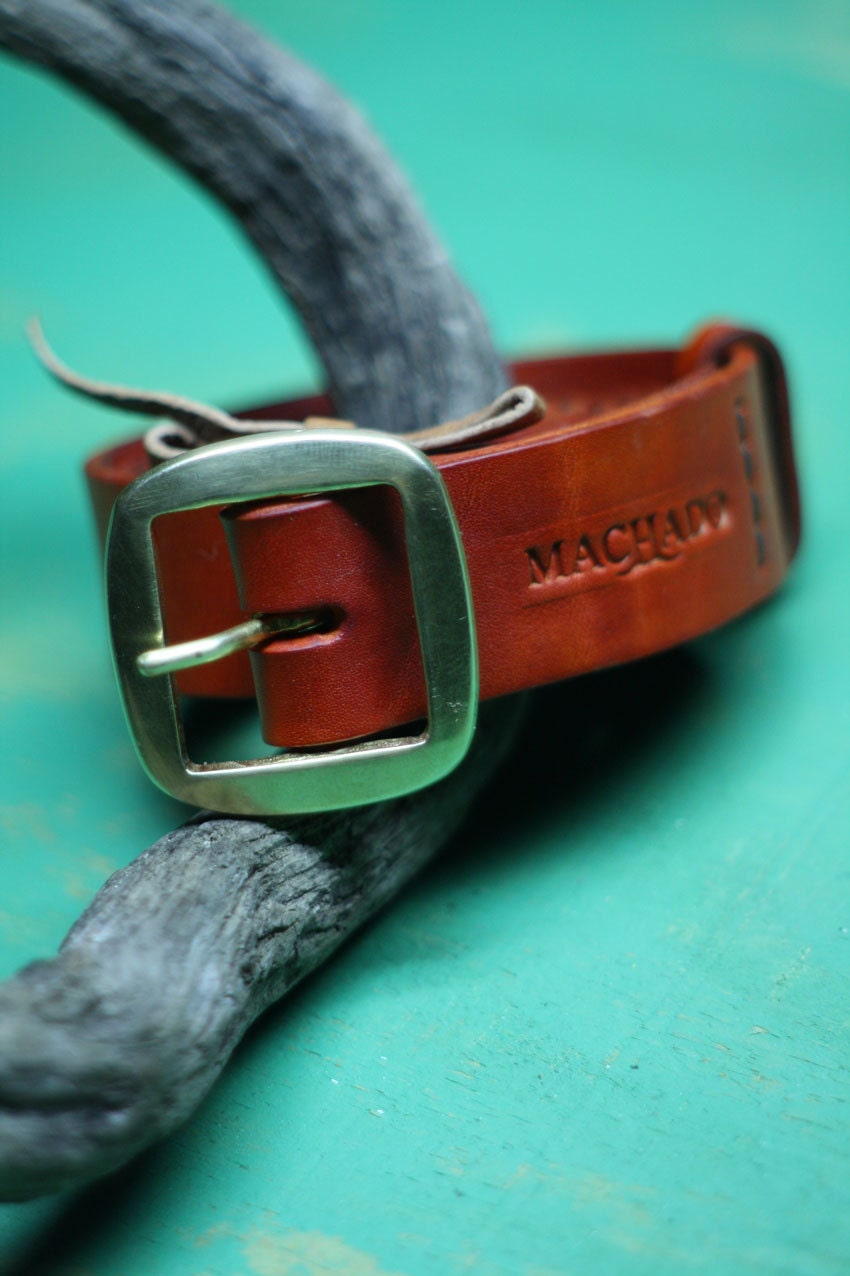 handmade 4cm Natural leather BELT model " VARINO" customized with a traditional/classic buckle 100% brass
