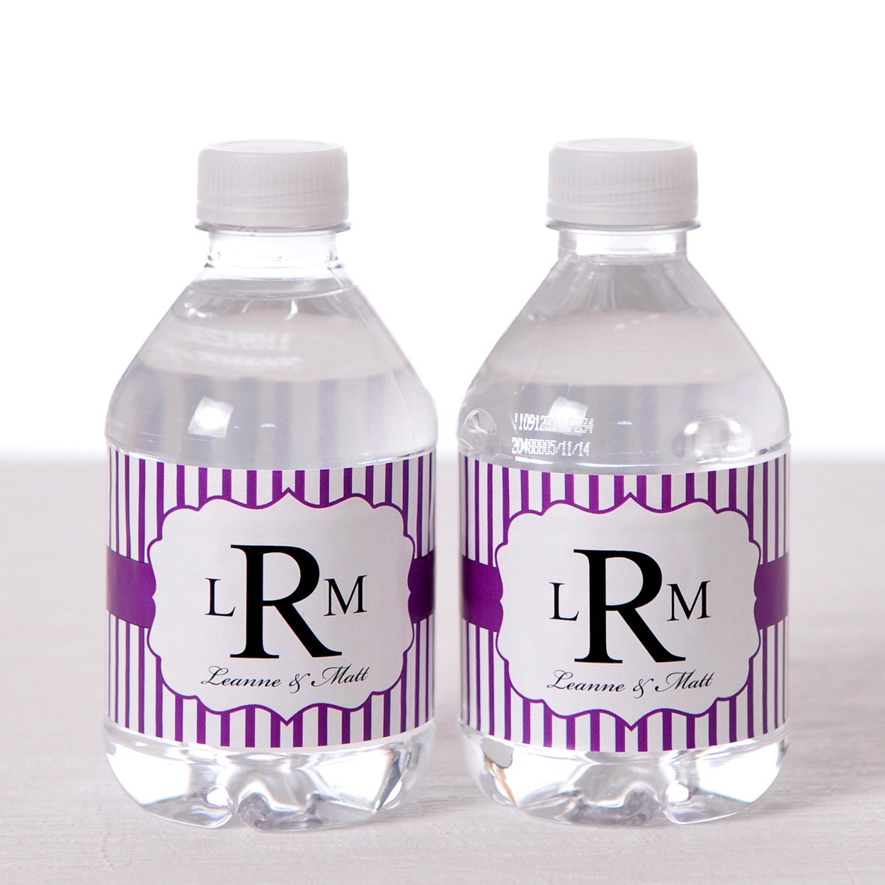 Waterproof Water Bottle Labels - 100 Custom Wedding/Your Logo Water Bottle Labels Il_570xn
