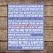 Custom Train Marry Me Lyrics 8 x 10 Print Engagement Gift, Wedding Gift, Paper Anniversary