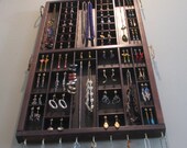 Jewelry Organizer Display Box with stud slots