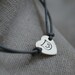 Cat Lover Bracelet - Customize - Sterling - Leather