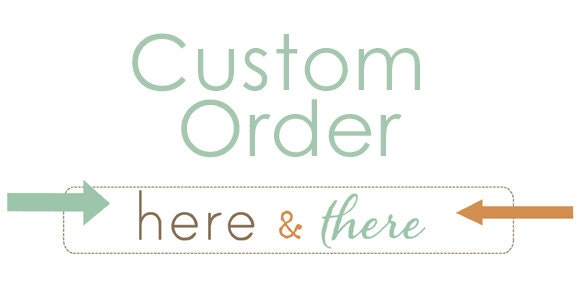 Custom Order for Heather Candelaria