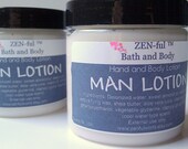 Men's Body Lotion by ZEN-ful, Cool Water (Type Scent),  Hand Lotion, Shea Butter Lotion, Gifts For Him, Father's Day Gifts