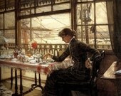 Gorgeous Interior Print by Artist James Tissot in 1878
