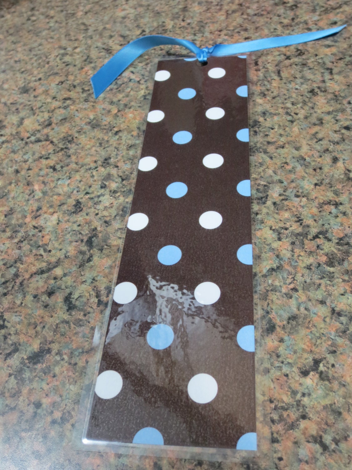 Polka Dot Bookmark. Party Favor.  Bookmark. Librarian Gift.Teacher Gift. Classmate Gift. Student Gift.