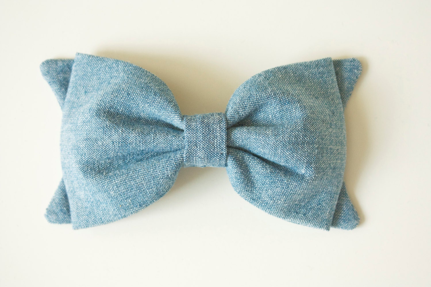 Chambray Bow