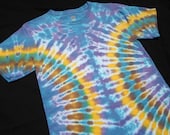 Double Curve Tie Dye Small Shirt