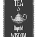 Kitchen Poster, Tea Print, Quote Print, Tea Poster, Art Print, Black and White Art, Kitchen Art, Wall Art, British, Mothers Day