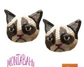 Burlesque Pasties Nipple Tassel GRUMPY CAT Tard Tarder Sauce