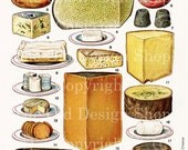MRS BEETONS CHEESE Vintage Digital Image for Cardmaking Scrapbooking Altered Art Mixed Media