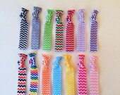 Chevron hair ties,Yoga hair tie