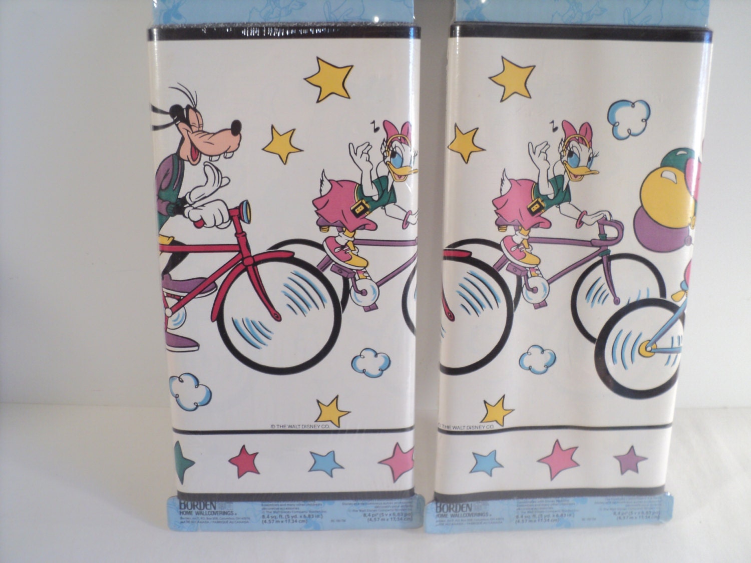 Mickey Mouse and friends decorative border, Disney, Goofy, Daisy, Donald, Mickey and Minnie