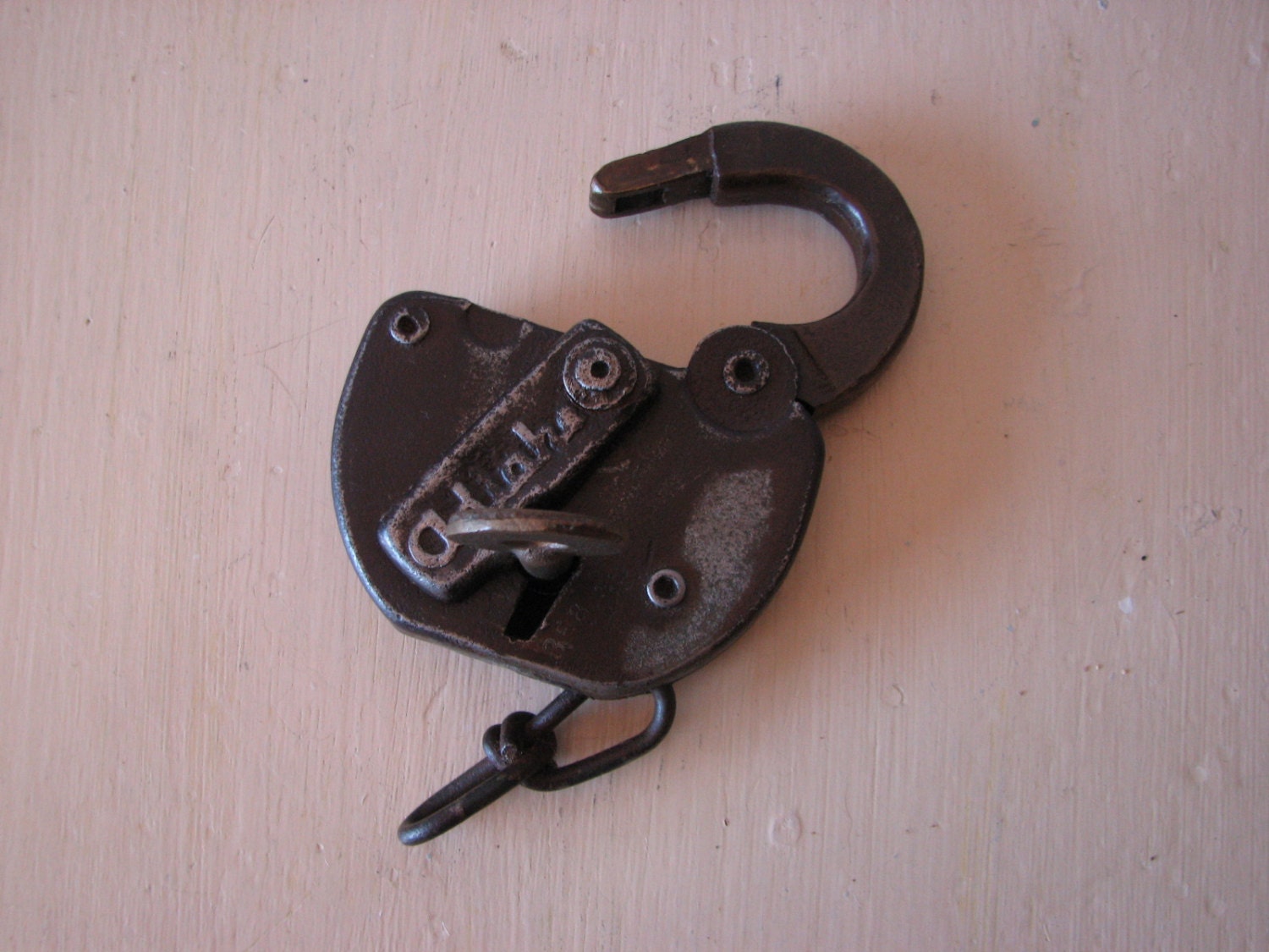 Railroad Switch Lock and Key