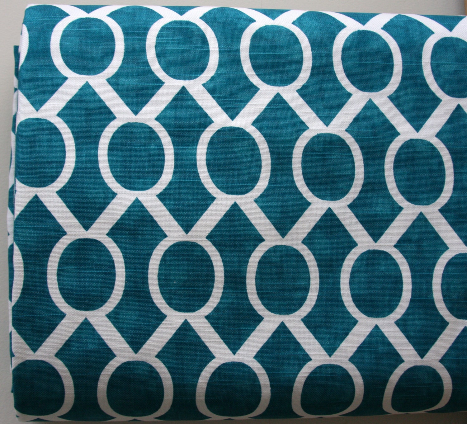 Sydney in Aquarius Slub Home Decor Weight Fabric from Premier Prints - ONE YARD Cut