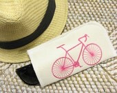 Sunglass Case - Canvas - Bike