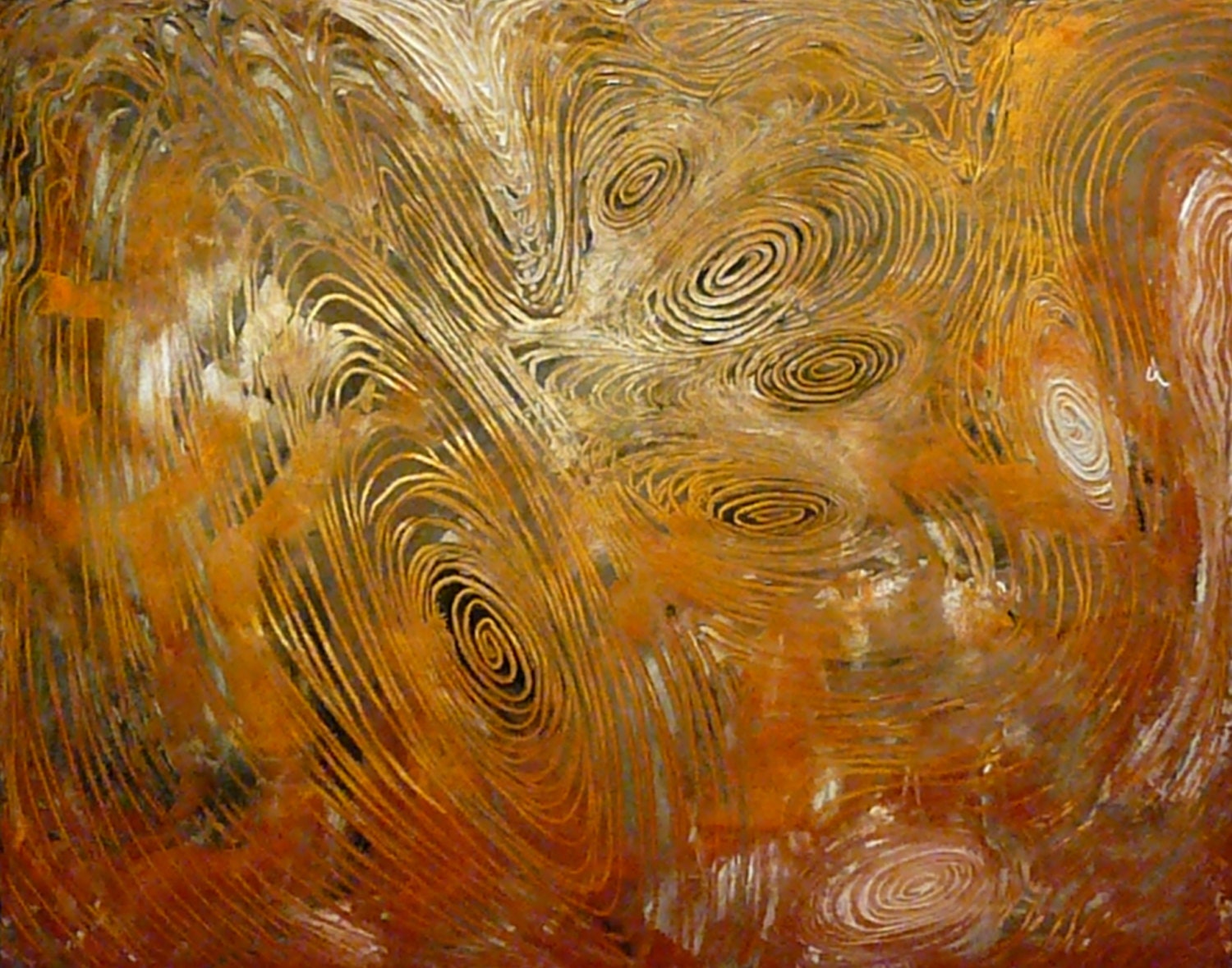 Original Art by Jason Burgess "Flow"  20 x 16 abstract acrylic painting