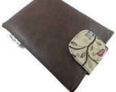 iPad Mini Case / OWL Faux Leather iPad Mini Case / iPad Mini Padded Case