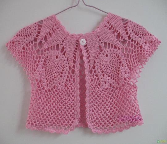 Sale 50% crochet bolero for girl size 3-6 years, ready to ship white bolero.